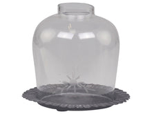  Iron & Glass Dome Lanterns