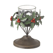  Holly & Berry T-Light Stand